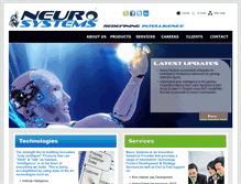 Tablet Screenshot of neurosysinc.com